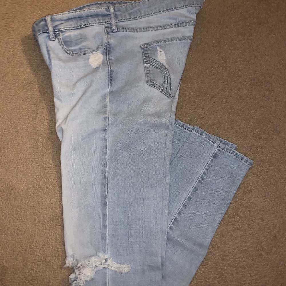 Hollister Light Wash Skinny Jeans